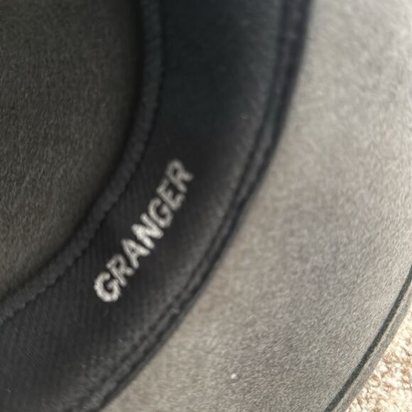 Stetson Men's Granger Crushable Wool Leather Hatband Western Cowboy Hat-Gray, S - Picture 8 of 8